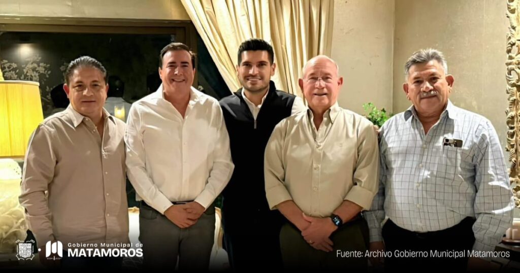 Presidente Municipal fortalece el diálogo con exalcaldes de Matamoros