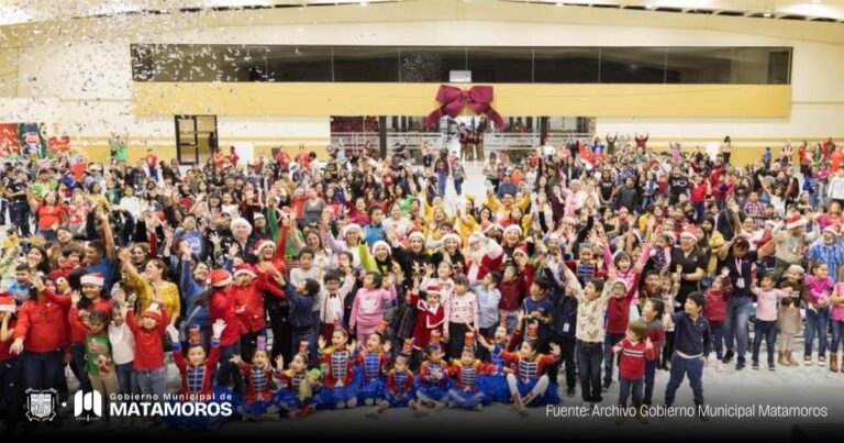 Celebra DIF Matamoros posada navideña “La Fábrica de Santa” para los menores que forman parte de los diversos programas de asistencia social