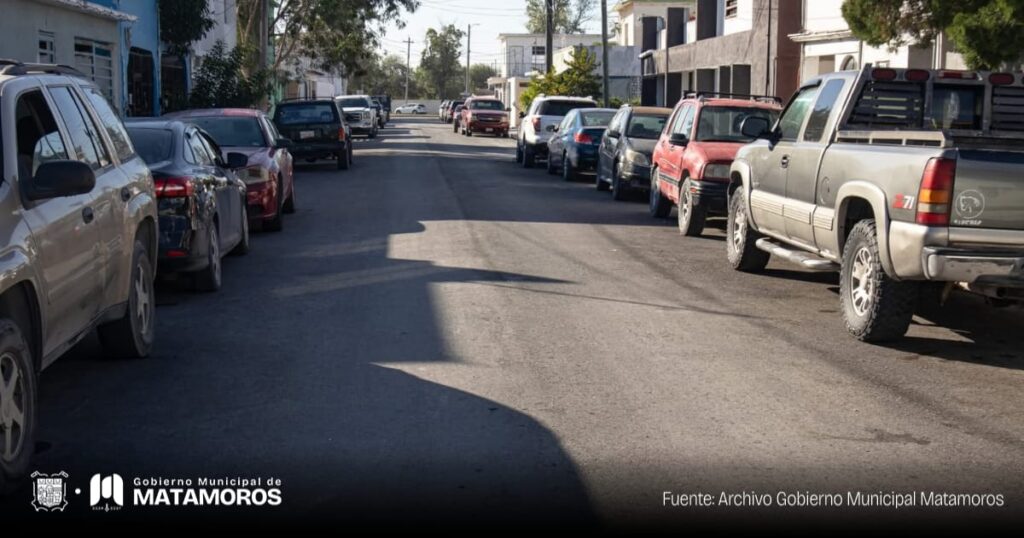 Gobierno de Matamoros fortalece la movilidad con rehabilitación de la calle Tecnológico