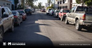 Gobierno de Matamoros fortalece la movilidad con rehabilitación de la calle Tecnológico