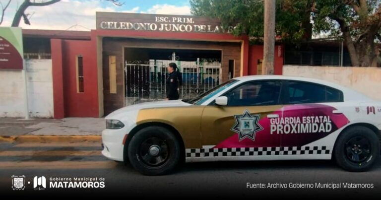 Gobierno de Matamoros refuerza la seguridad y consolida el avance de Matamoros