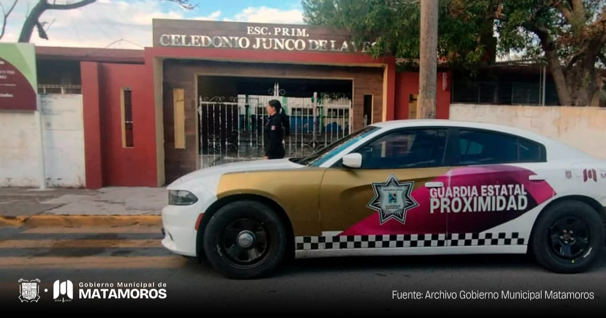 Gobierno de Matamoros refuerza la seguridad y consolida el avance de Matamoros