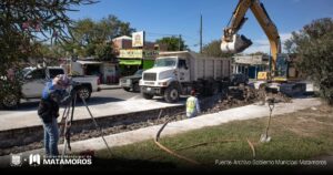 Inicia Beto Granados obra estratégica en Avenida División del Norte