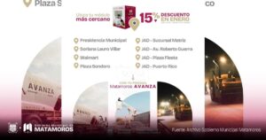 Descuentos y atención directa marcan una nueva etapa para Matamoros.