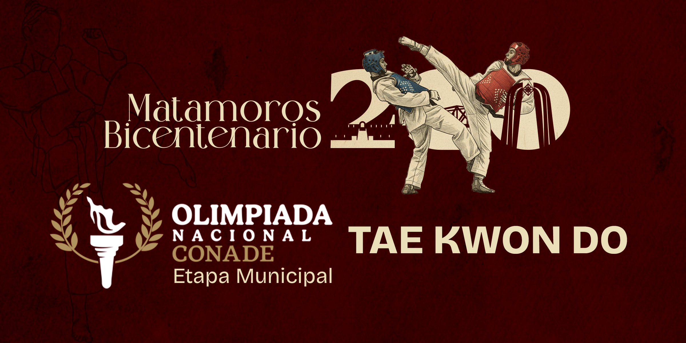 Convocatoria: Olimpiada CONADE 2026 TAE KWON DO