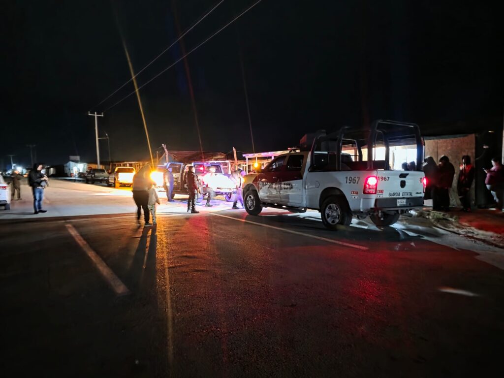 Playa Bagdad ante bajas temperaturas 