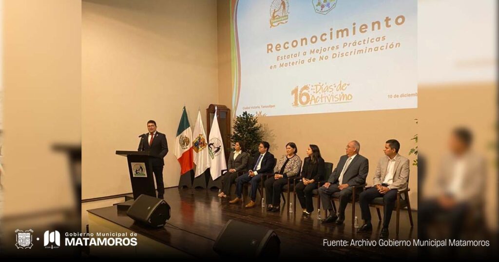 Reconocimiento Estatal a Mejores Prácticas en Materia de No Discriminación
