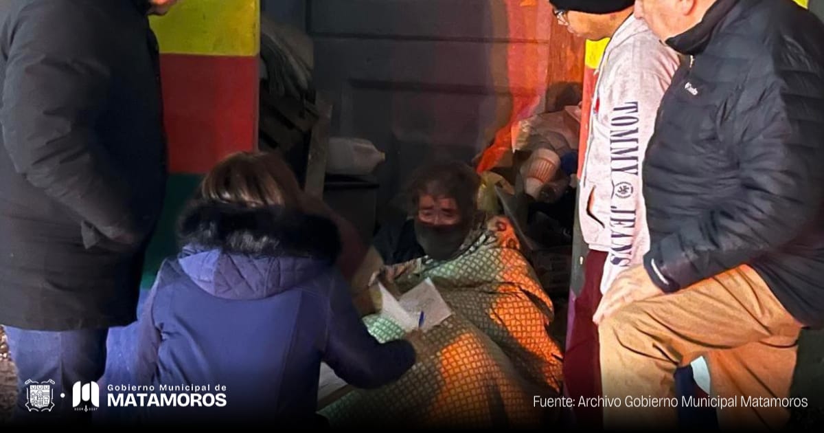 Refuerza DIF Matamoros operativo de rescate ante onda gélida
