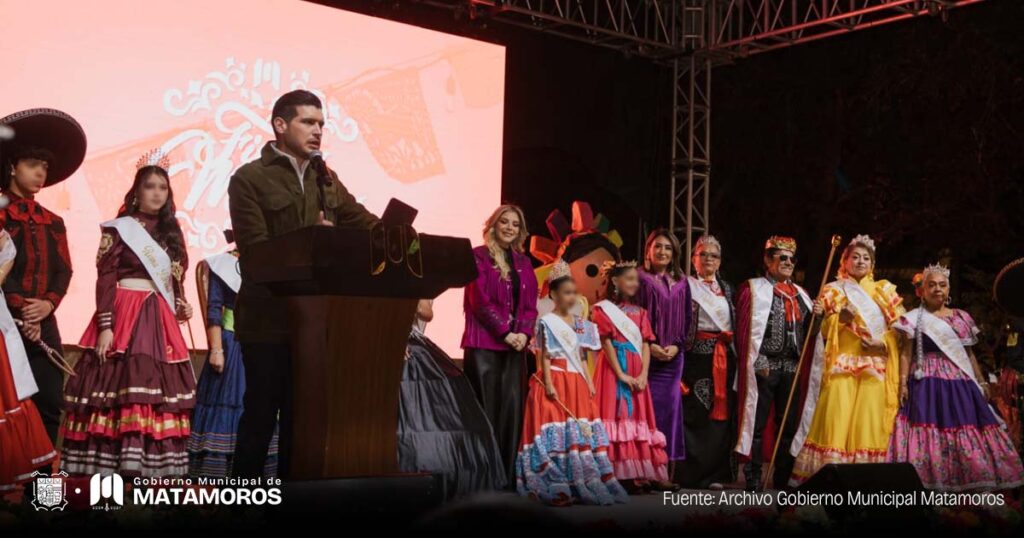 Beto Granados encabeza el arranque de las Fiestas Mexicanas en Matamoros