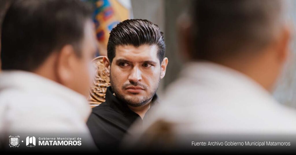 Beto Granados llama a denunciar extorsiones y refuerza operativo de seguridad en Matamoros