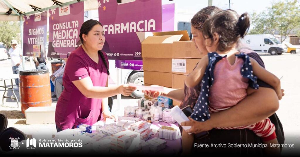 Reafirma DIF Matamoros su compromiso y apoyo hacia las familias a través de la Mega Brigada en la Colonia Nuevo Milenio