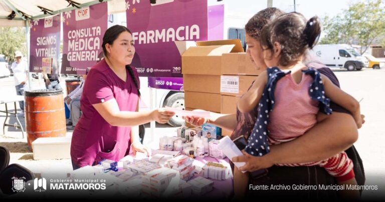 Reafirma DIF Matamoros su compromiso y apoyo hacia las familias a través de la Mega Brigada en la Colonia Nuevo Milenio