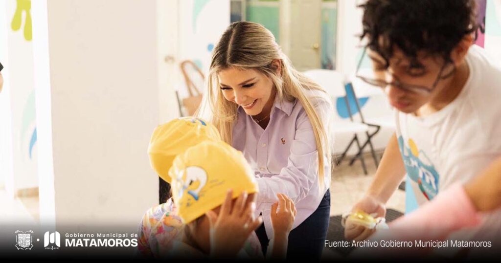 Inician clases de natación para menores de Casa Hogar del Niño Matamorense