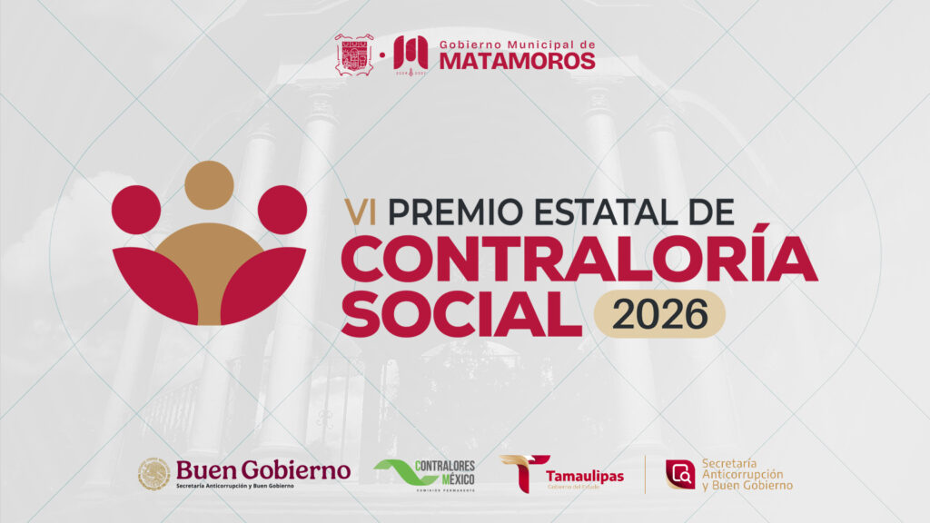 VI PREMIO ESTATAL DE CONTRALORÍA SOCIAL 2026