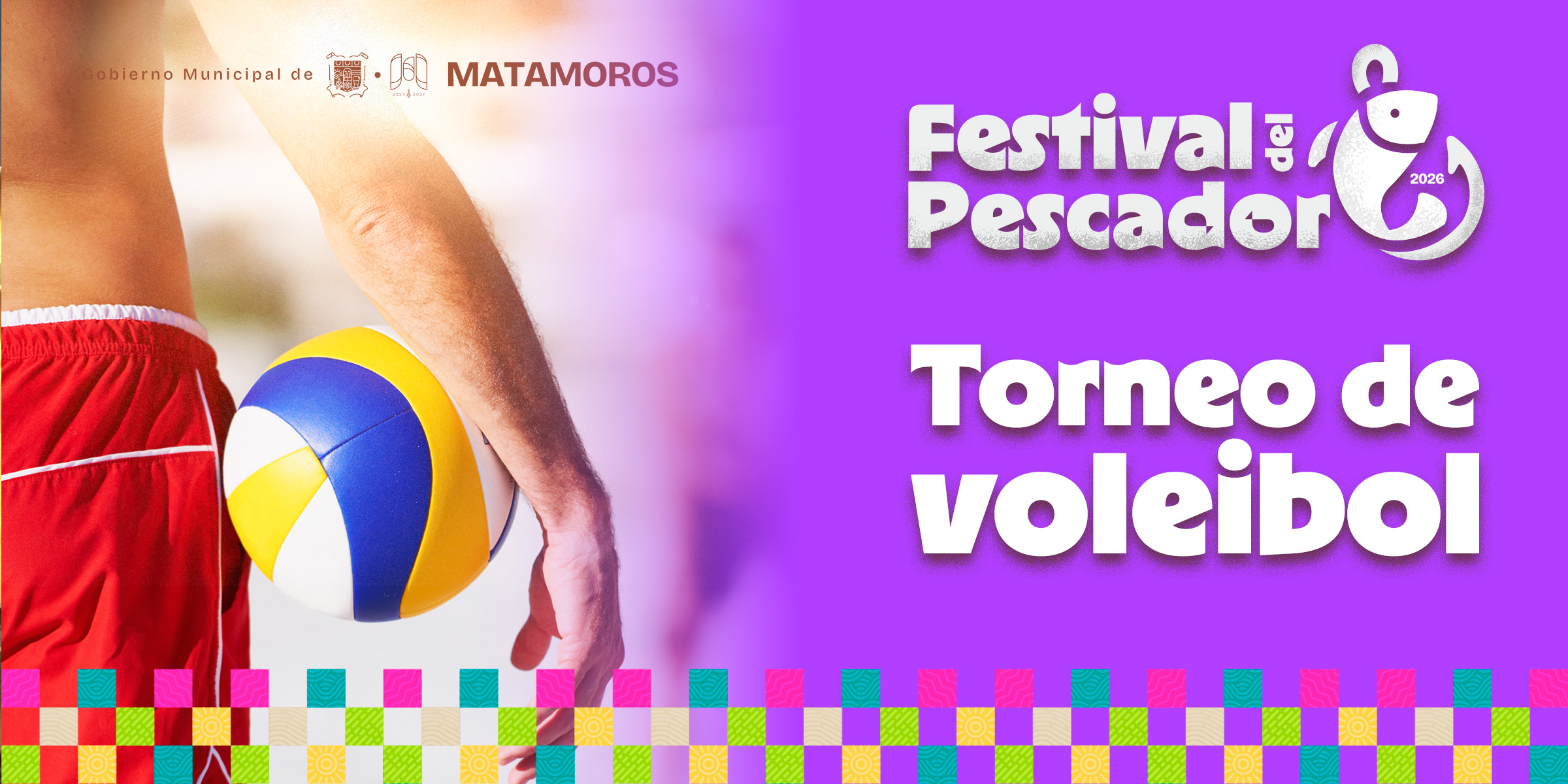 Convocatoria: Primer Torneo Relámpago de Voleibol – Festival del Pescador 2026