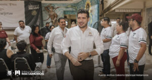 Beto Granados fortalece cercanía con la comunidad educativa de Matamoros