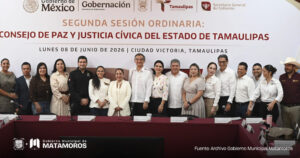 Participa Beto Granados en la Segunda Sesión Ordinaria del Consejo de Paz y Justicia Cívica de Tamaulipas