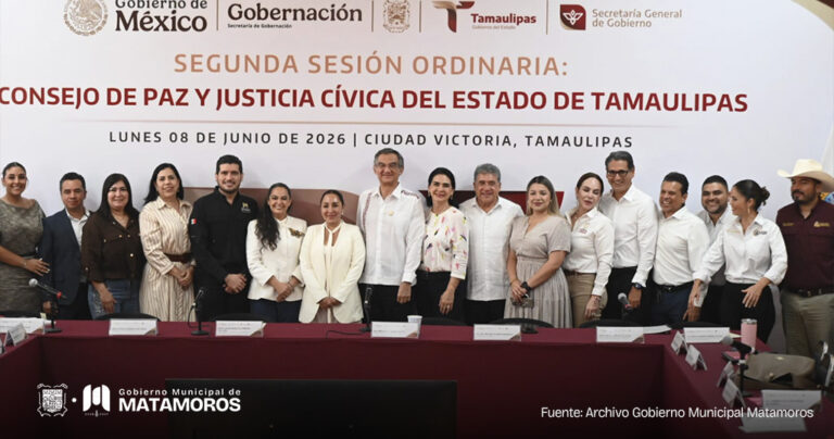Participa Beto Granados en la Segunda Sesión Ordinaria del Consejo de Paz y Justicia Cívica de Tamaulipas