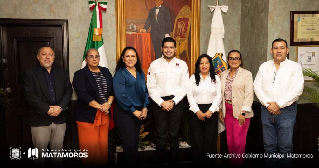 Refuerza Beto Granados coordinación con el Tecnológico de Matamoros