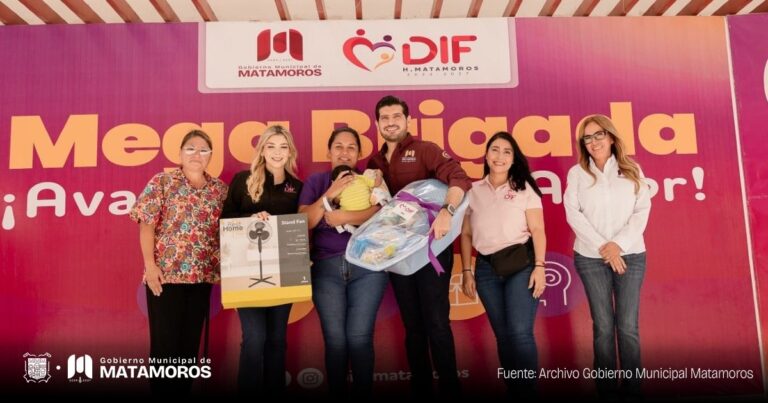 Beto Granados y Anita Granados llevan Mega Brigada "Avanzando con Amor" a Palmares de Las Brisas