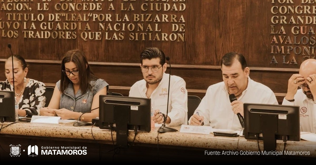 Cabildo de Matamoros aprueba acuerdos para fortalecer el desarrollo urbano, la seguridad y el bienestar de las familias