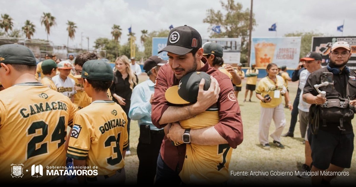 Felicita Presidente Municipal a la Liga Matamoros A.C., Subcampeona de la Serie Nacional de Ligas Pequeñas