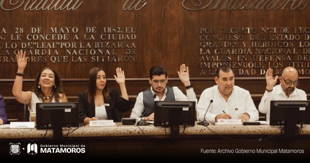 Cabildo de Matamoros aprueba donación de terrenos al Instituto Tecnológico y toma protesta a nueva regidora