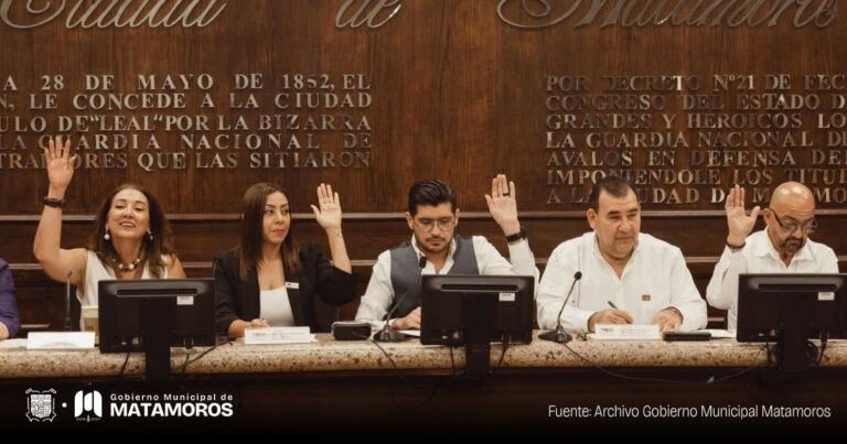 Cabildo de Matamoros aprueba donación de terrenos al Instituto Tecnológico y toma protesta a nueva regidora