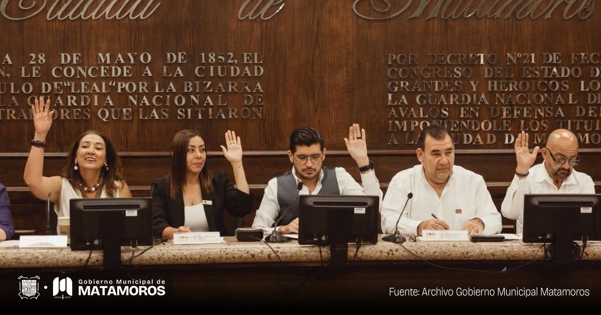 Cabildo de Matamoros aprueba donación de terrenos al Instituto Tecnológico y toma protesta a nueva regidora