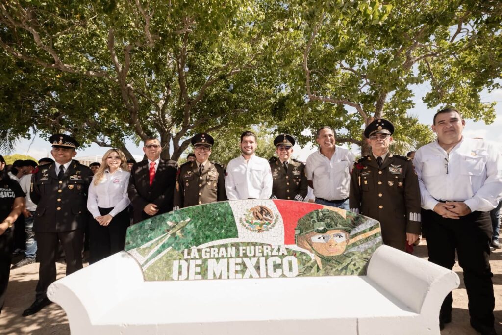 El alcalde Beto Granados encabezó la clausura de la exitosa exposición militar “La Gran Fuerza de México” en el Parque Olímpico de Matamoro
