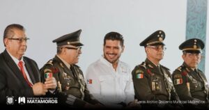 El alcalde Beto Granados encabezó la clausura de la exitosa exposición militar “La Gran Fuerza de México” en el Parque Olímpico de Matamoro