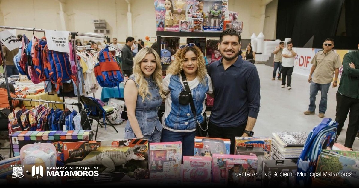 Impulsan Beto Granados y el DIF Matamoros la economía local con el “Mercadito Diferente”